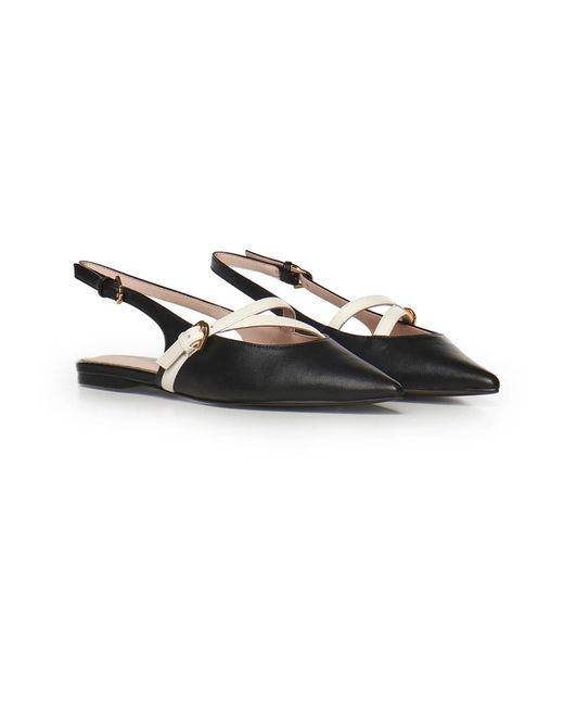 Coccinelle Black Ballerinas