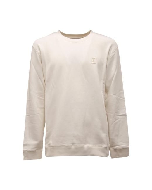 Dondup White Sweatshirts for men