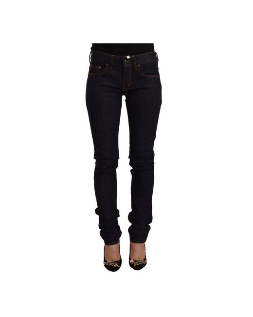 Gianfranco Ferré Black Slim-fit jeans