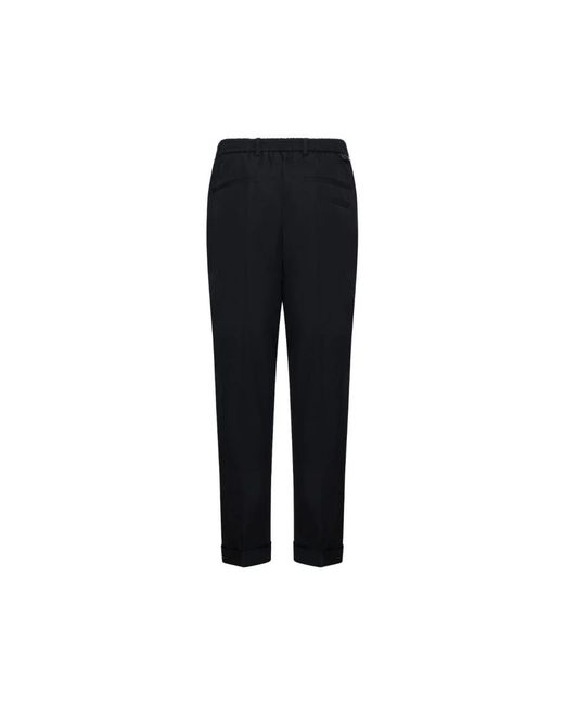 Low Brand Black Suit Trousers for men