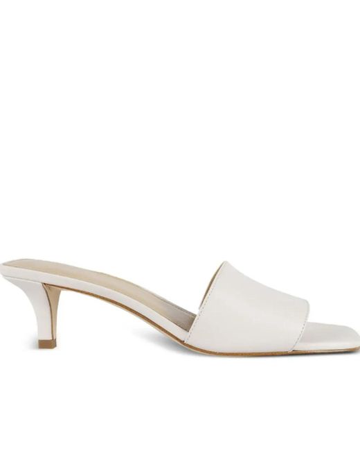 Michael Kors Heeled Mules in het White