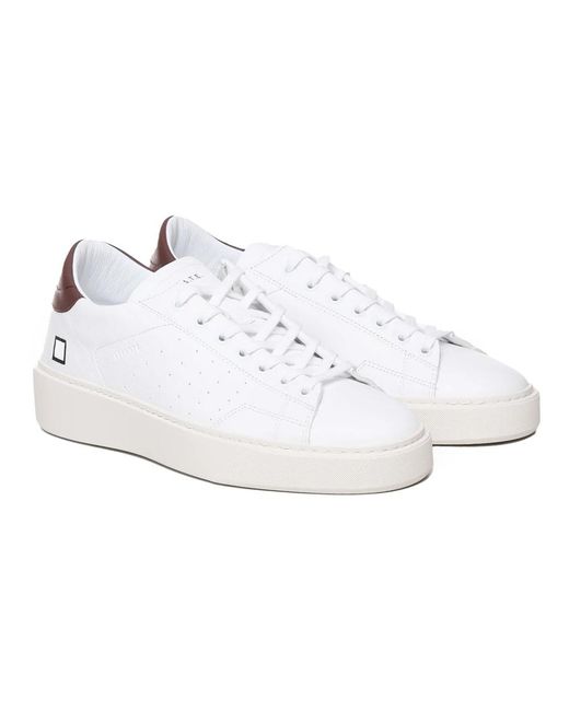 Date White Sneakers for men