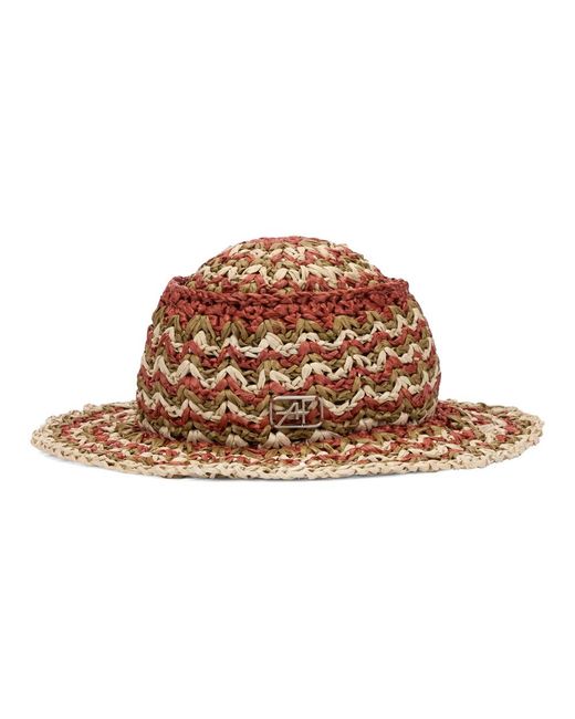 Hats di Alberta Ferretti in Brown