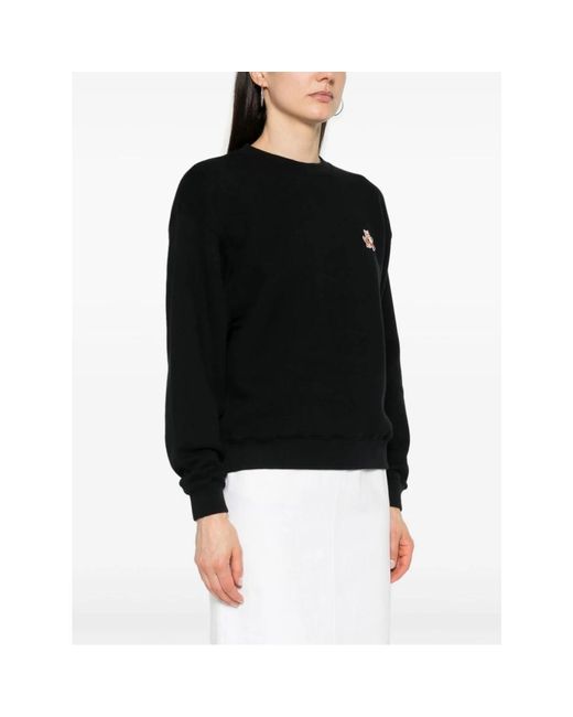 Maison Kitsuné Black Sweatshirts