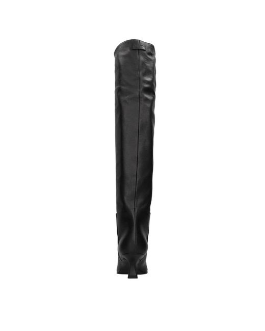 3Juin Black Heeled Boots