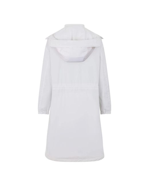 Moorer White Trench Coats