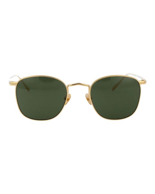 Linda Farrow Green Sunglasses
