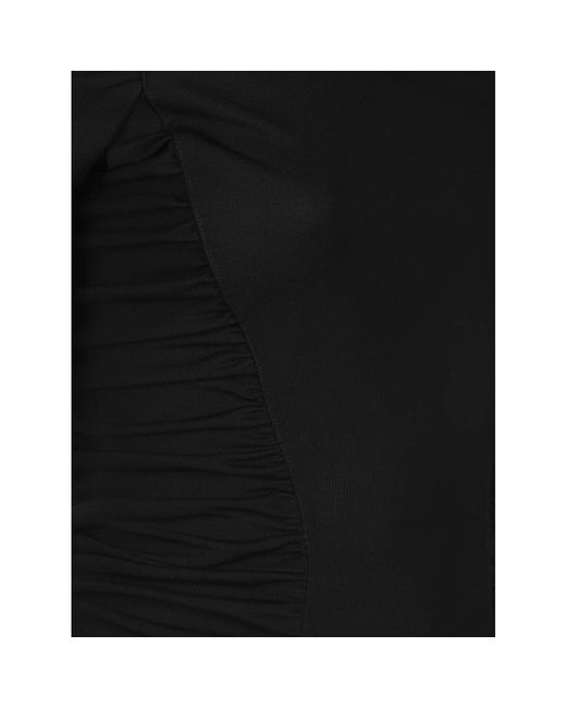 Victoria Beckham Black Midi Dresses