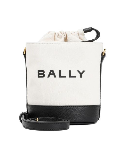 Bucket bag di Bally in White