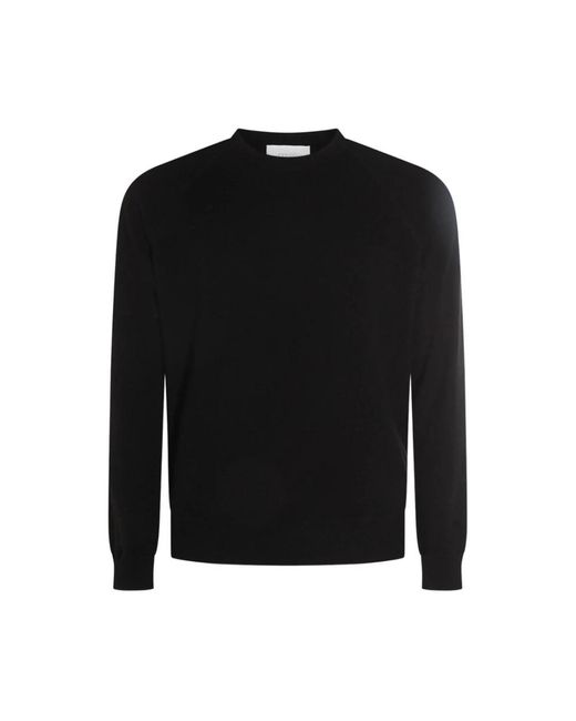 Malo Black Cashmere Knitwear for men