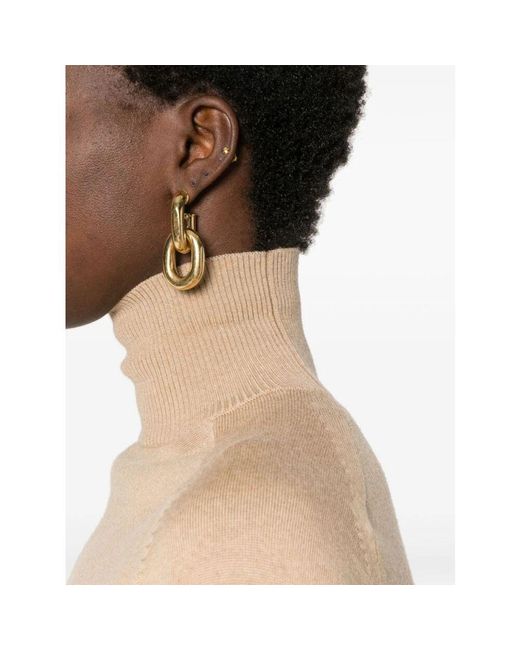 Sportmax Natural Turtlenecks