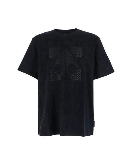 Moose Knuckles T-Shirts in het Black voor heren