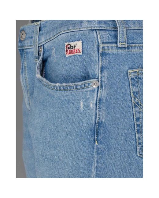 Roy Rogers Dapper cliff jeans mit rissen in Blue für Herren