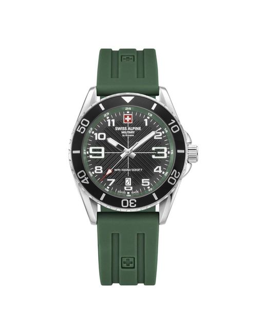 Watches Swiss Alpine Military en coloris Green