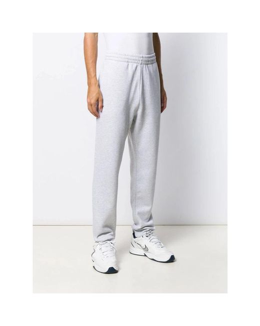 MSGM Gray Sweatpants for men