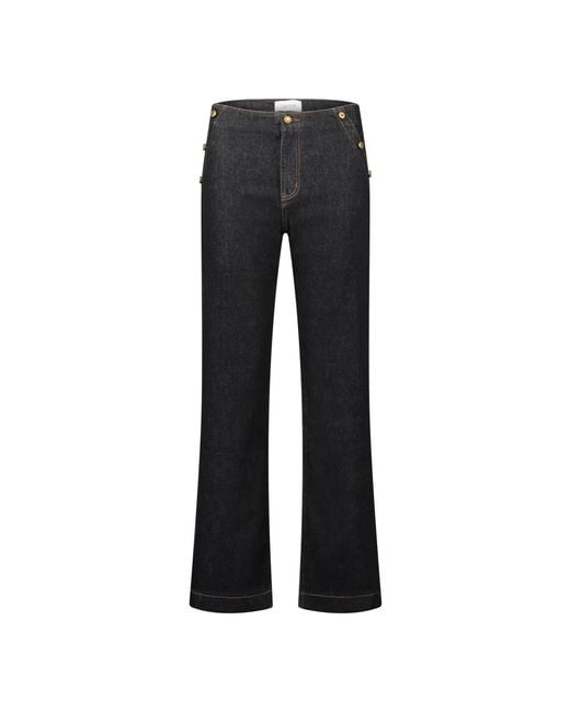 Cartoon Black Stretch Jeans