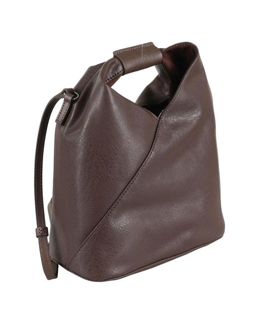 MM6 by Maison Martin Margiela Japanse Crossbody Tas in het Brown