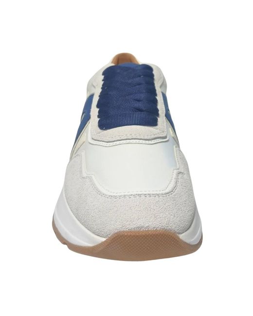 Alexander Smith Blue Sneakers for men