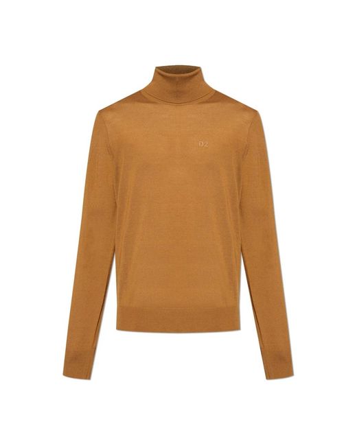 Turtlenecks DSquared² pour homme en coloris Brown