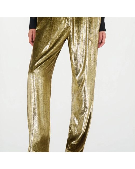 Roberto Cavalli Green Wide Trousers