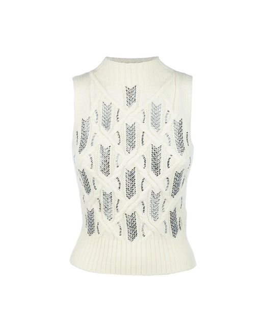 Turtlenecks Ermanno Scervino de color White