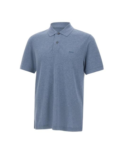HUGO Blue Polo Shirts for men