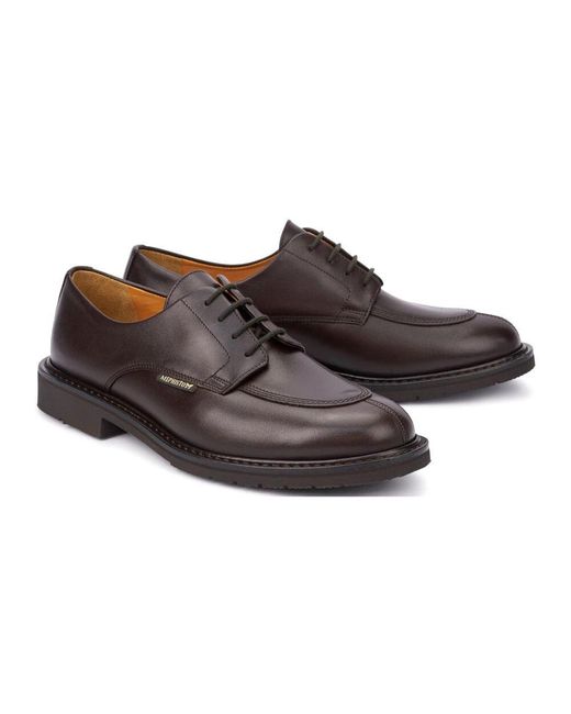 Business Shoes Mephisto de hombre de color Brown