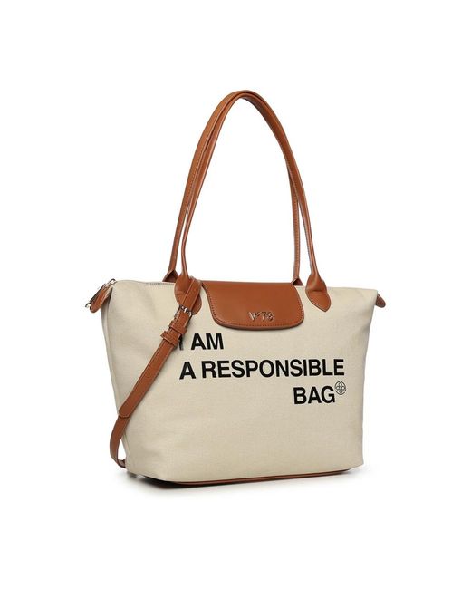 V73 Natural Tote