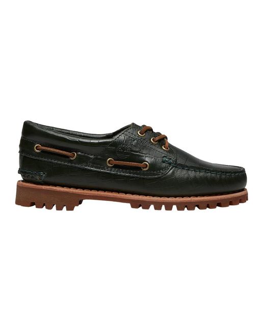 Timberland Black Authentischer Bootsschuh