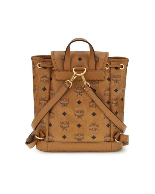 MCM Brown Backpacks