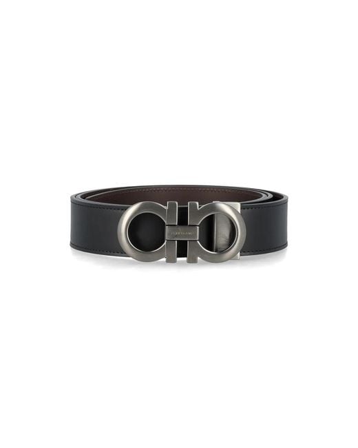 Ferragamo Black Belts for men