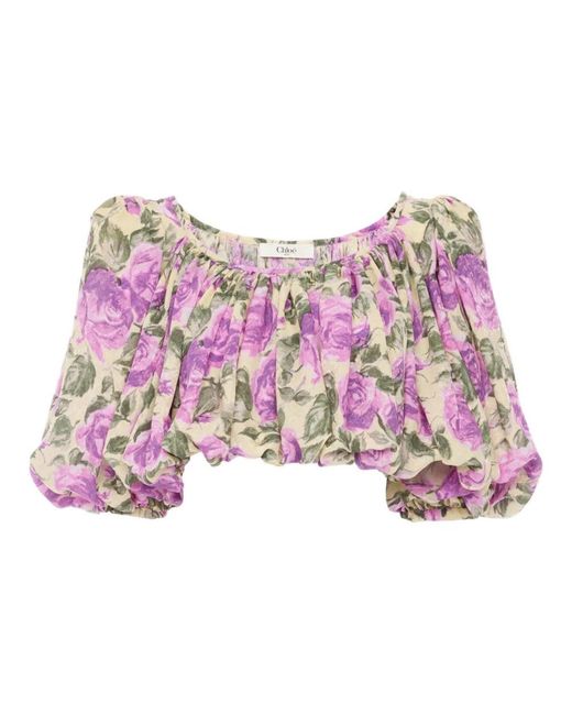 Blouses di Chloé in Pink