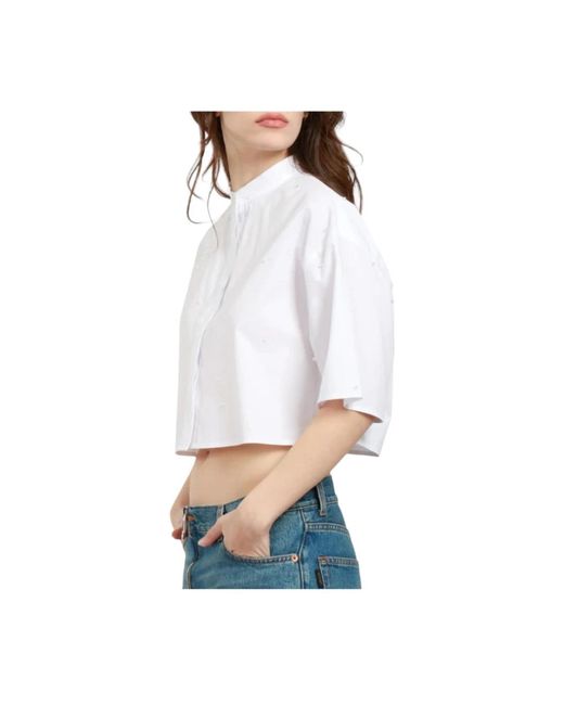 Blouses & shirts > shirts Dondup en coloris White