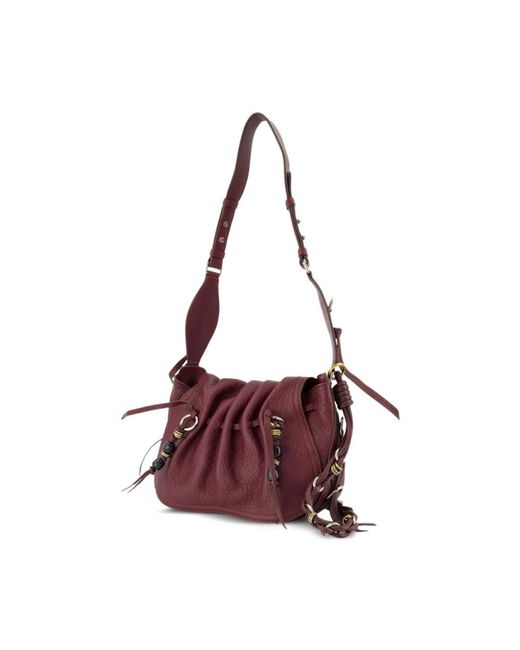 Isabel Marant Purple Bolton Shoulder Bag