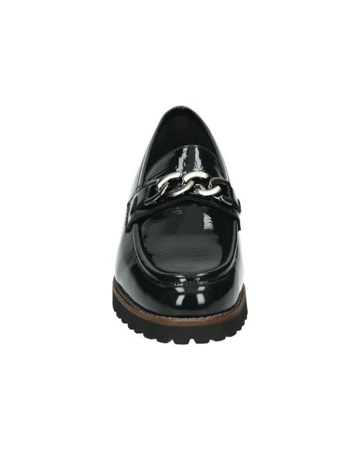 Sioux Schoenen ,Blauw ,Blauwe Instappers Met Uitneembaar Voetbed in het Black