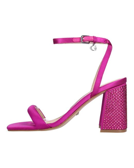 Guess Pink High Heel Sandals