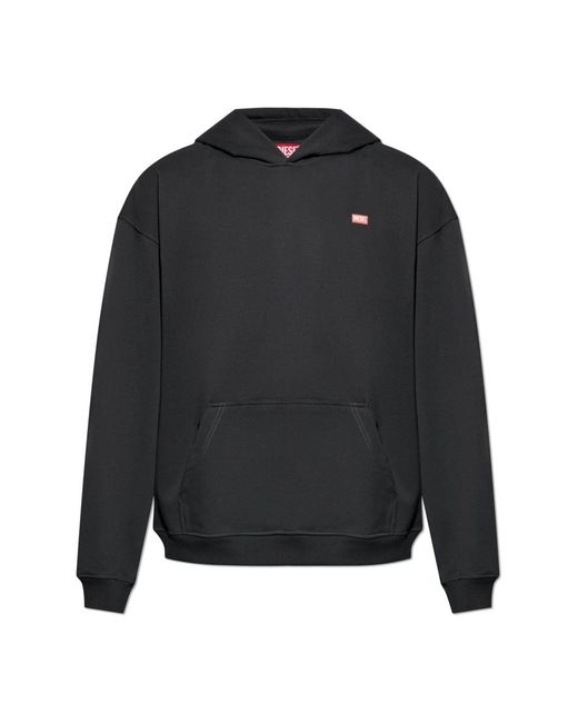 DIESEL Hoodies in het Black voor heren