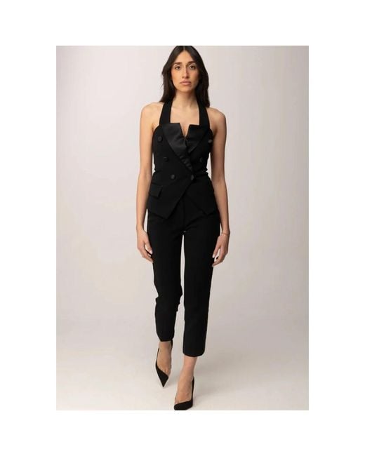 Twinset Black Cropped Trousers
