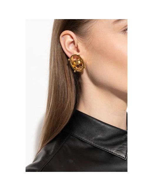 Balenciaga Metallic Brass Clips