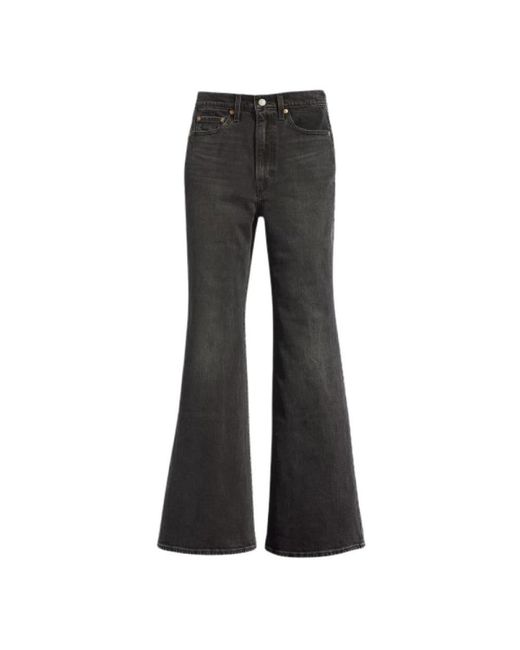 Levi's Jeans ,Zwart ,Flared Jeans in het Gray
