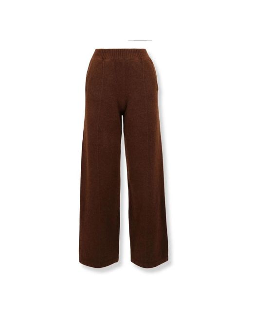 Laneus Brown Pantaloni Leisure