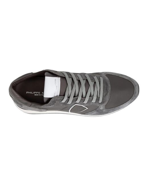 Philippe Model Gray Sneakers for men