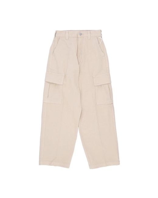 Obey Natural Straight Trousers for men