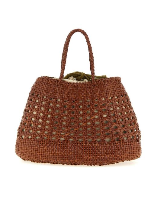 Dragon Diffusion Brown Santa Cano Handtasche