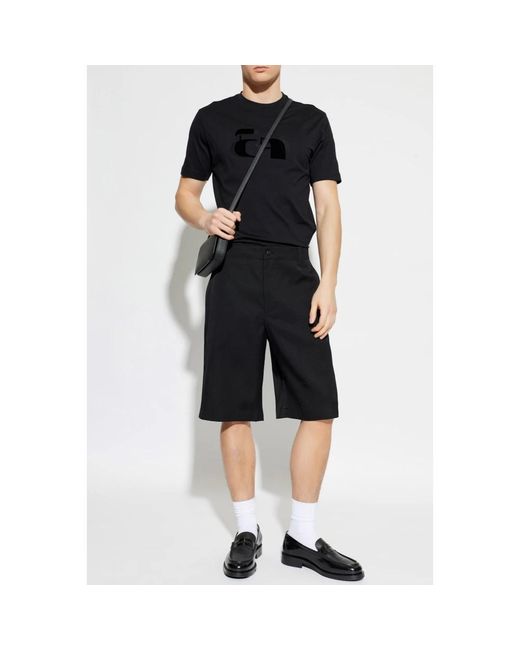 Emporio Armani Black T-Shirts for men