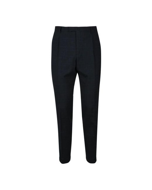 BRIGLIA Woll baumwolle hose in Black für Herren