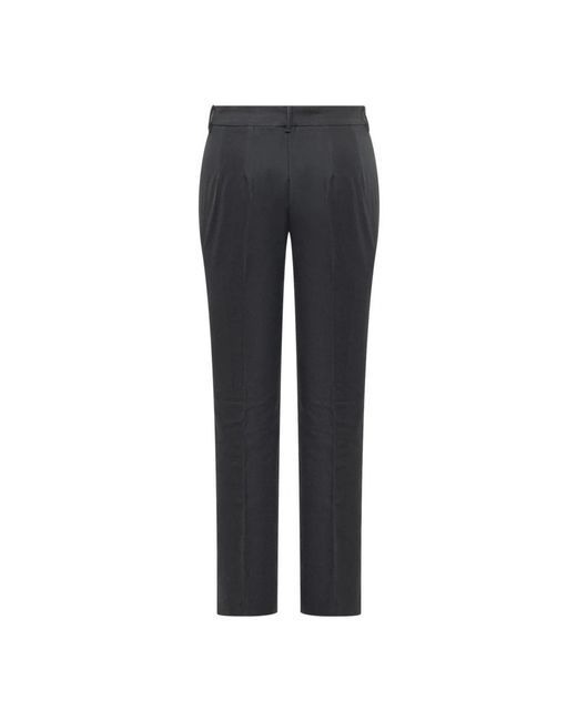 Max Mara Black Slim-Fit Trousers