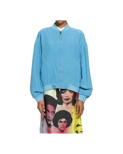 Zip-Throughs Versace de color Blue