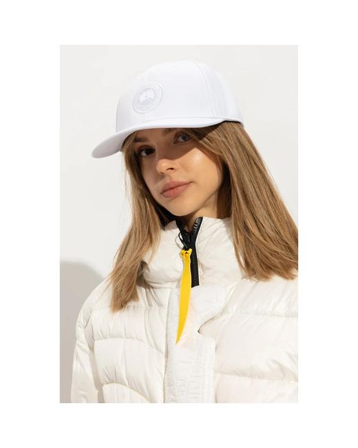 Canada Goose Caps in het White