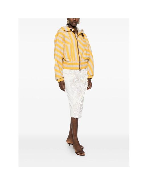 Fendi Yellow Light Jackets